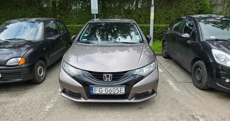 lubuskie Honda Civic cena 39000 przebieg: 149000, rok produkcji 2013 z Olesno